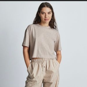 Everlane Organic Cotton Cropped Tee